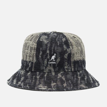 Панама Kangol Denim Mashup Casual, цвет чёрный