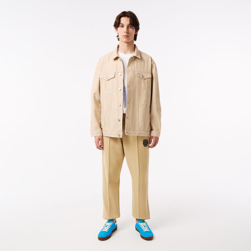 Мужская лёгкая куртка Lacoste из хлопка 4