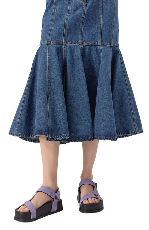 Замшевые сандалии Moschino 3