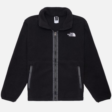 Мужская флисовая куртка The North Face TNF Fleeski Full-Zip, цвет чёрный