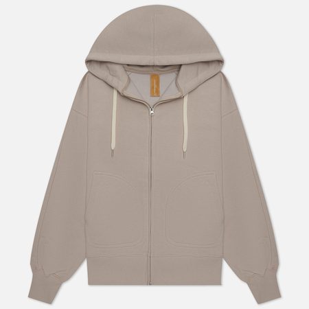 Мужская толстовка FrizmWORKS OG Heavyweight Hoodie Zip Up Parka, цвет бежевый