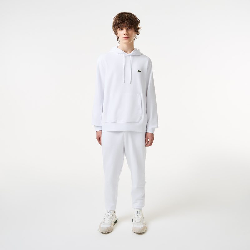 Мужская толстовка - худи Lacoste классического кроя из органического хлопка 4