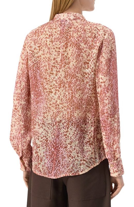 Блузка из вискозы и шелка Isabel Marant 4