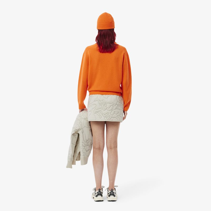 Женская двусторонняя хлопковая юбка Lacoste 2