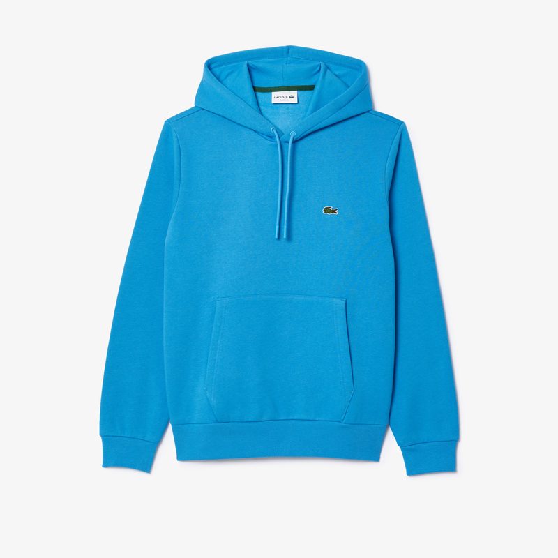 Мужское худи Lacoste классического кроя с флисом 5