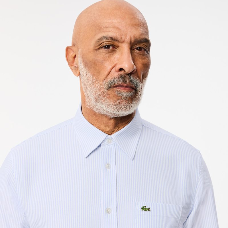 Мужская хлопковая рубашка Lacoste 5