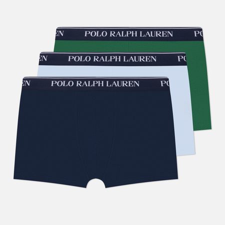 Комплект мужских трусов Polo Ralph Lauren Classic Trunk 3-Pack, цвет комбинированный