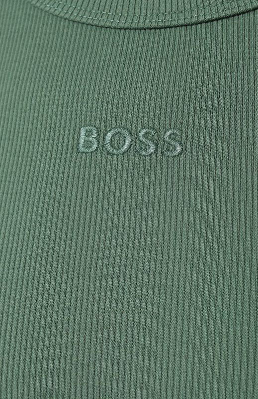Хлопковая майка BOSS Orange 5