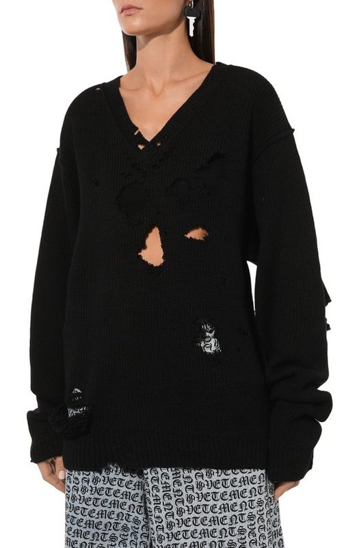 Шерстяной свитер VETEMENTS 3