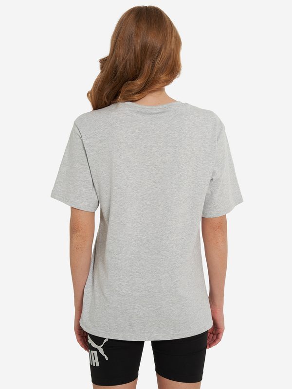 Футболка женская PUMA Ess No. 1 Logo Relaxed, Серый 3