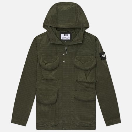 Мужская куртка ветровка Weekend Offender Cotoca Ripstop Field, цвет зелёный