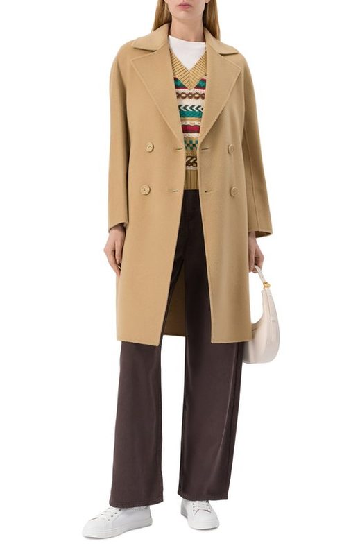 Пальто из кашемира и шерсти Max Mara Studio 2