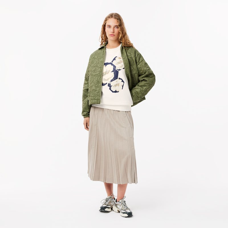 Женская флисовая толстовка Lacoste FLORAL2 4