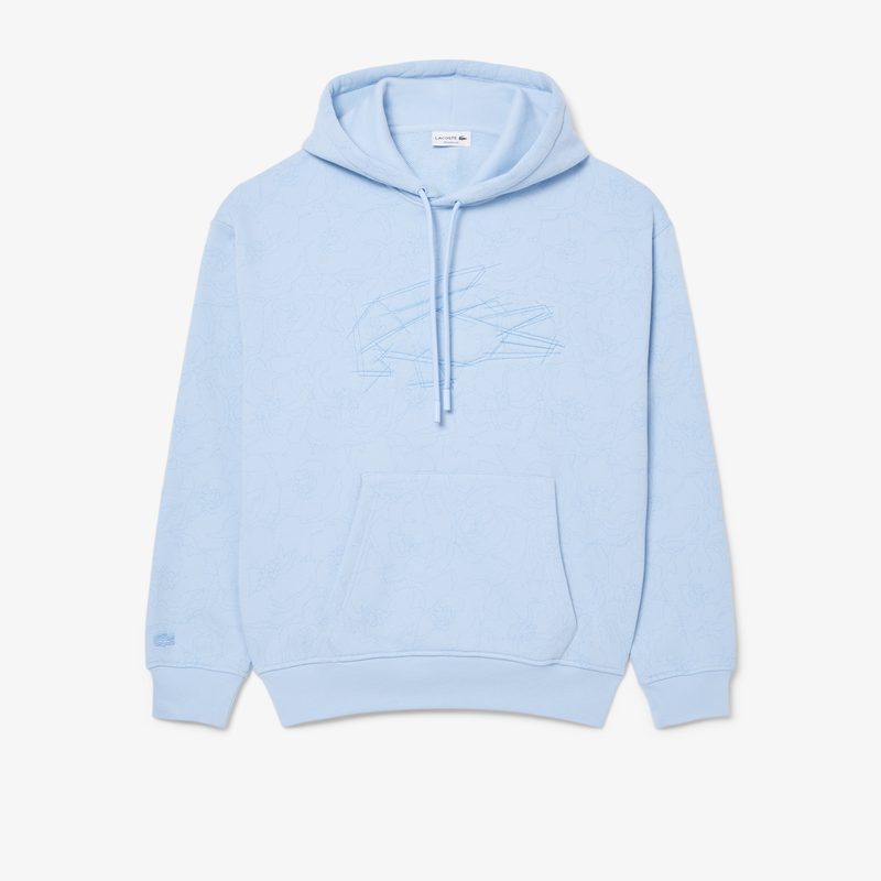 Мужская толстовка - худи Lacoste из хлопка 5