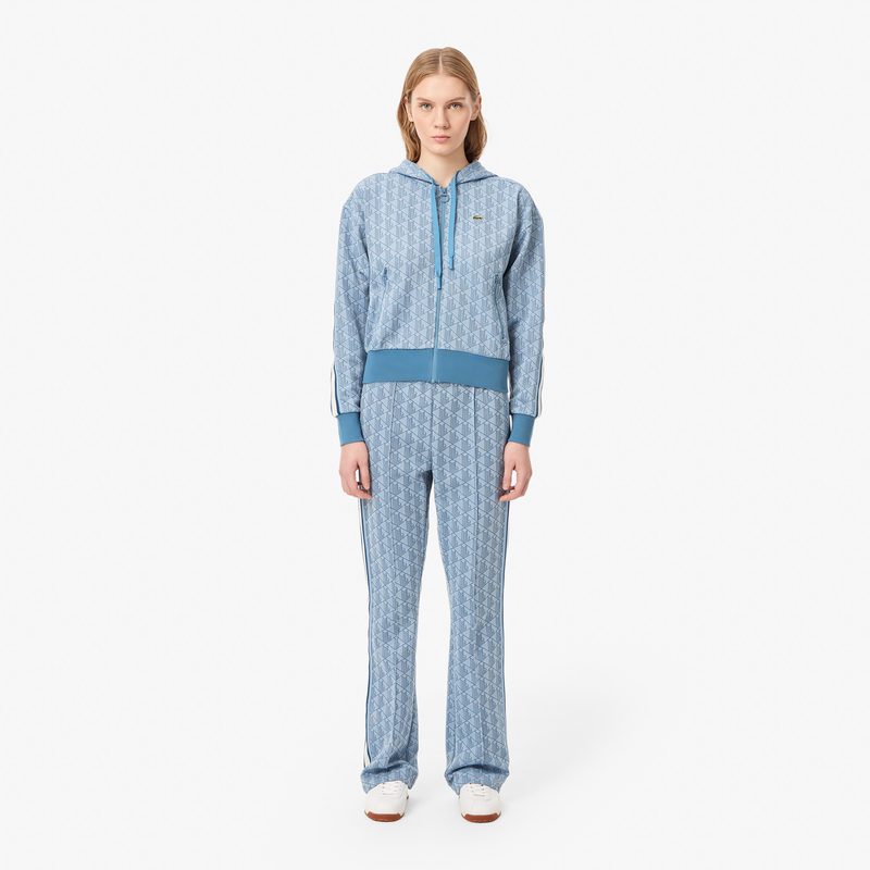 Женская жаккардовая толстовка Lacoste 4