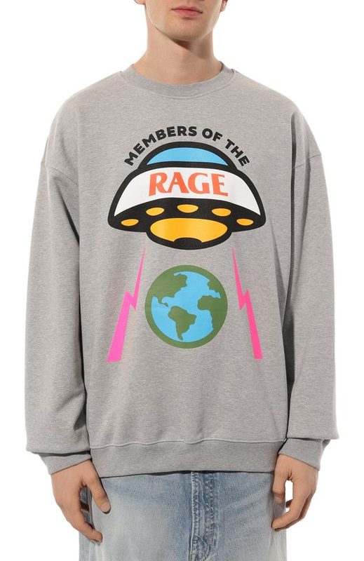 Хлопковый свитшот Members of the rage 3