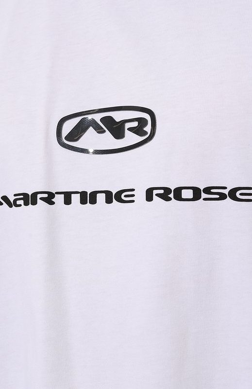 Хлопковая футболка Martine Rose 5