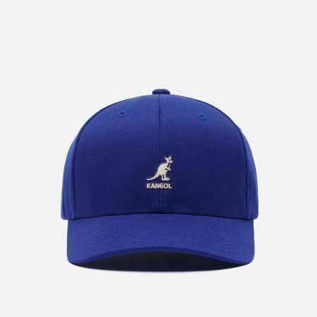 Кепка Kangol Wool Flexfit Baseball, цвет синий