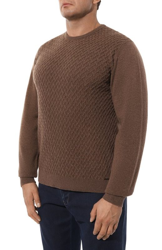 Джемпер из шерсти и кашемира Il Borgo Cashmere 3