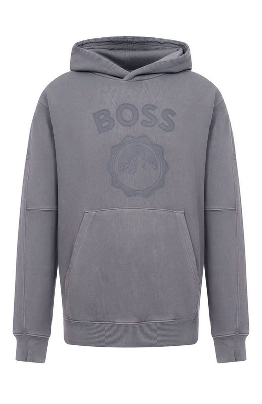 Хлопковое худи BOSS Orange
