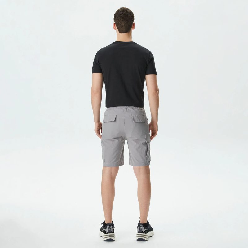 Мужские шорты Lacoste из смеси хлопка и льна 2