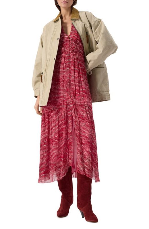 Платье из вискозы Isabel Marant Etoile 2