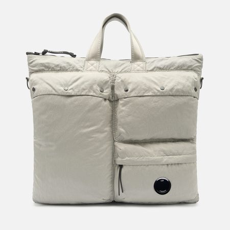 Сумка C.P. Company Nylon B Tote Pocket Lens, цвет серый