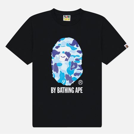 Мужская футболка A Bathing Ape ABC Camo By Bathing Ape, цвет чёрный