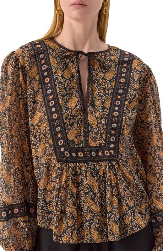Хлопковая блузка Isabel Marant Etoile 5