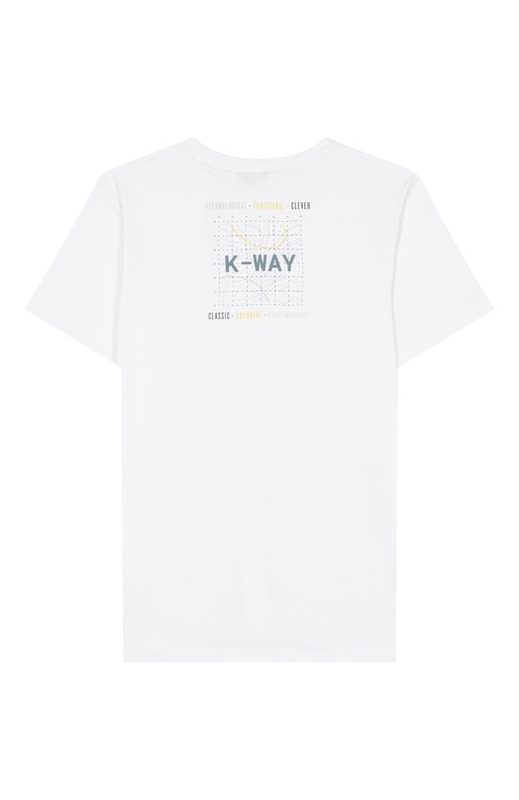 Хлопковая футболка K-Way 2