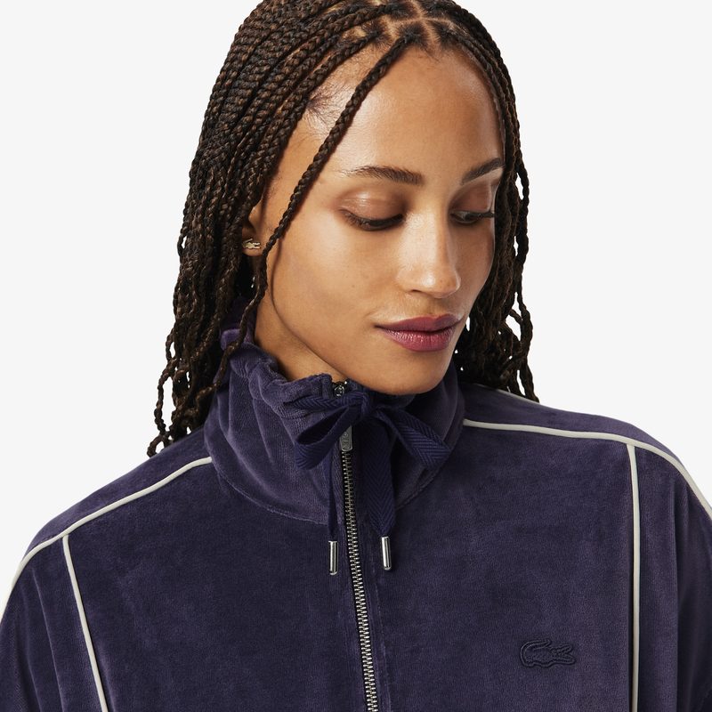Женская велюровая толстовка Lacoste 3