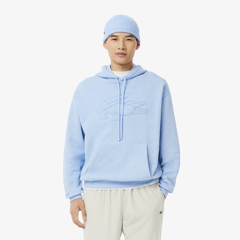 Мужская толстовка - худи Lacoste из хлопка