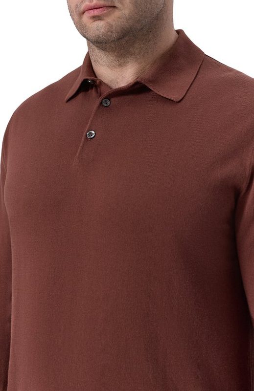 Хлопковое поло Il Borgo Cashmere 5