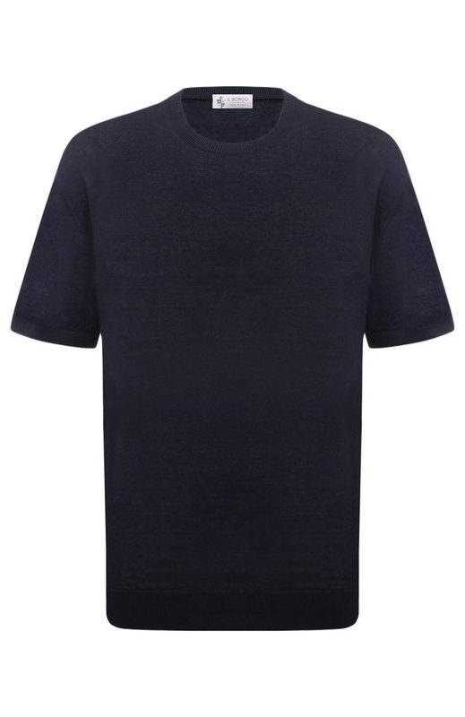 Джемпер изо льна и хлопка Il Borgo Cashmere