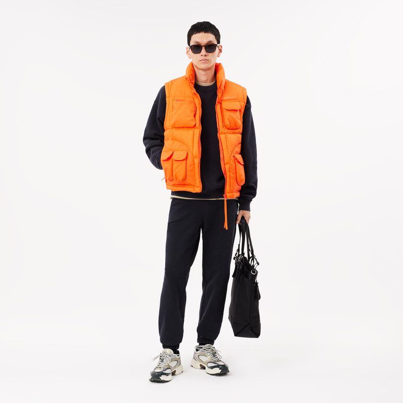 Спортивные хлопковые брюки Lacoste унисекс 3