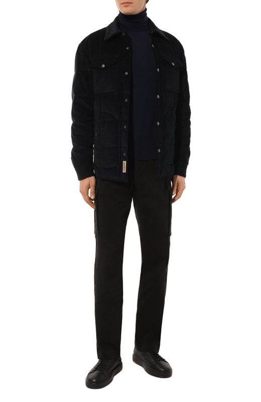 Хлопковые брюки-карго Woolrich 2