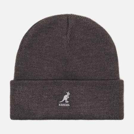 Шапка Kangol Acrylic Cuff Pull-On, цвет серый