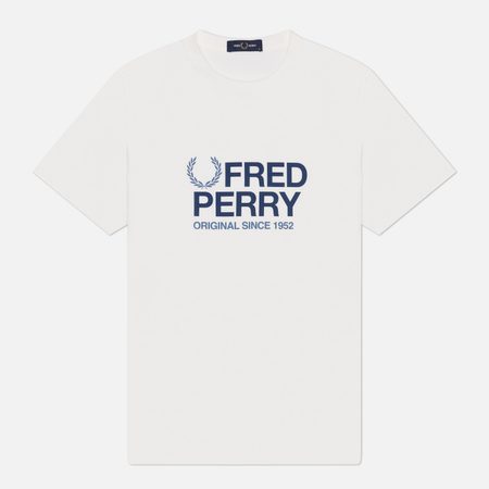 Мужская футболка Fred Perry Original Graphic, цвет белый