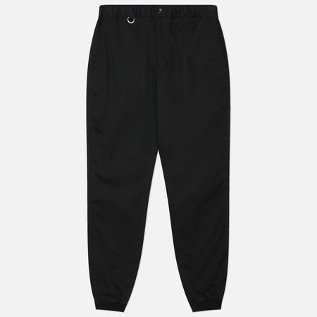 Мужские брюки SOPHNET. Cotton Stretch Twill Slim-Fit Ribbed, цвет чёрный