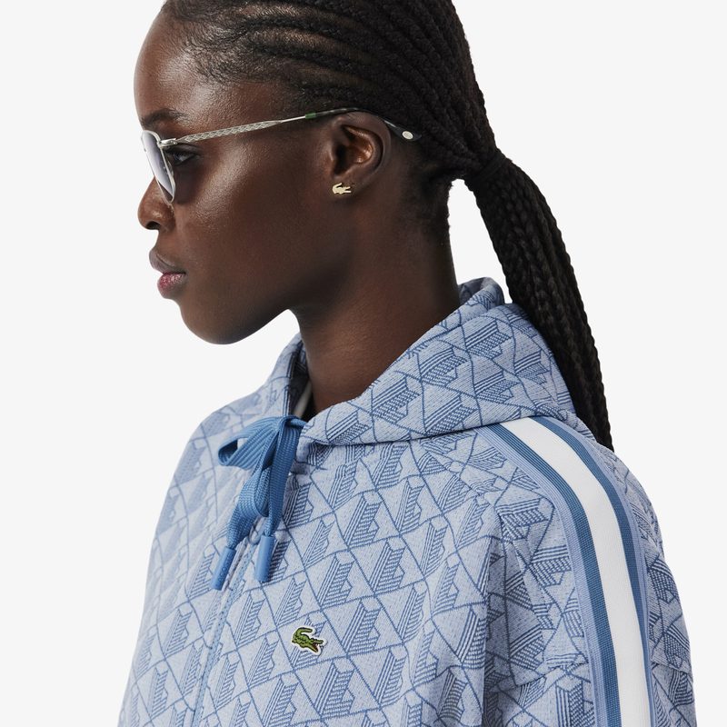 Женская жаккардовая толстовка Lacoste 3