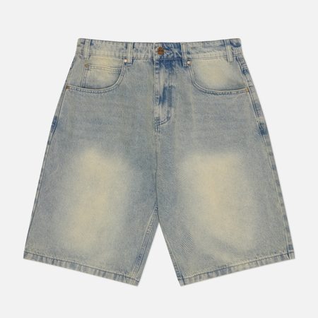 Мужские шорты Butter Goods Scorpion Stitch Denim, цвет синий