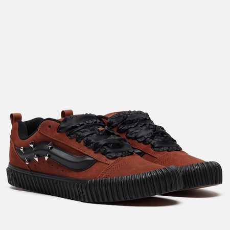 Мужские кроссовки Vans Knu Skool, цвет коричневый