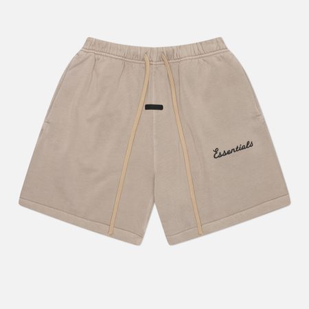 Мужские шорты Fear of God ESSENTIALS Training Classic Fit, цвет бежевый