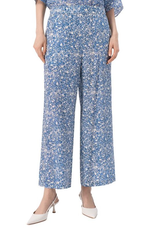 Шелковые брюки Weekend Max Mara 3
