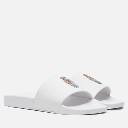 Сланцы Polo Ralph Lauren Polo Slide, цвет белый
