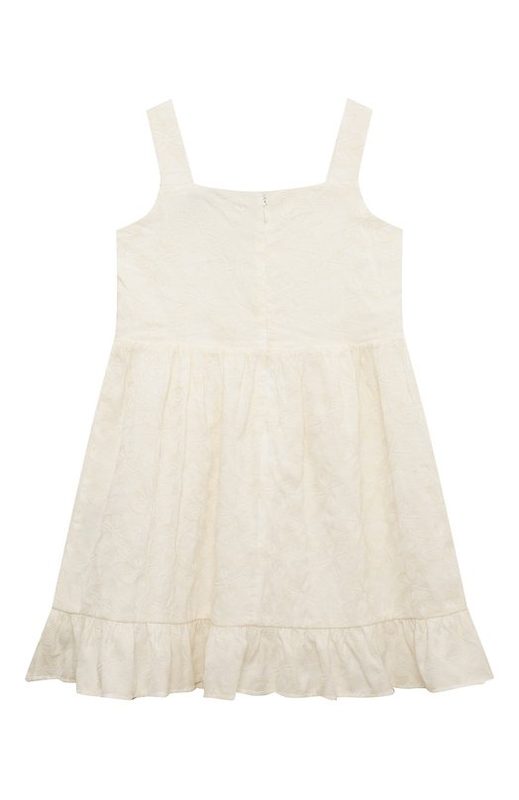 Хлопковое платье Trussardi junior 2