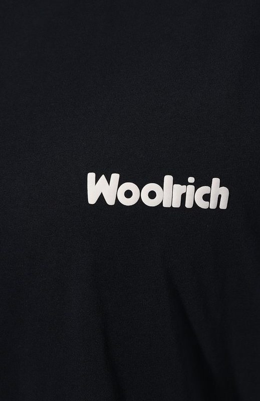 Хлопковая футболка Woolrich 5