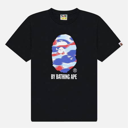 Мужская футболка A Bathing Ape Screen Camo By Bathing Ape, цвет чёрный