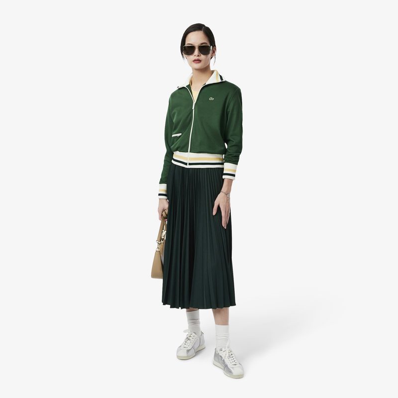Длинная плиссированная юбка Lacoste с эластичной талией 3