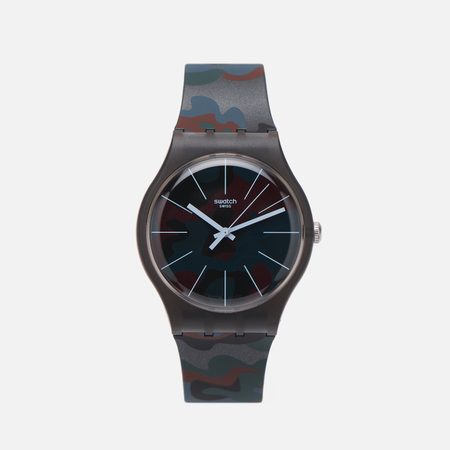 Наручные часы Swatch Camoucity, цвет камуфляжный